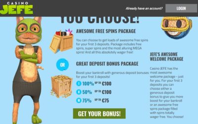Casino Jefe Looking to Spread Some Joy This Wednesday – €5,000 Jackpot Among the Prizes