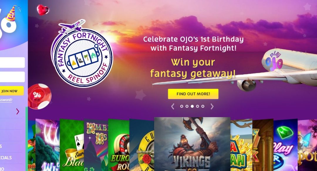 PlayOJO’s First Birthday and a Promotion Offer to Celebrate It: Get Your Fantasy Fortnight Tickets Now