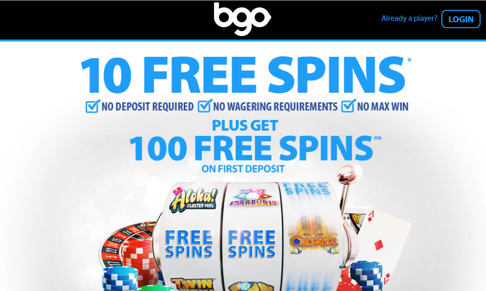 BGO Players Can Now Benefit From New Free Spins Offers